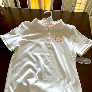 White school uniform T